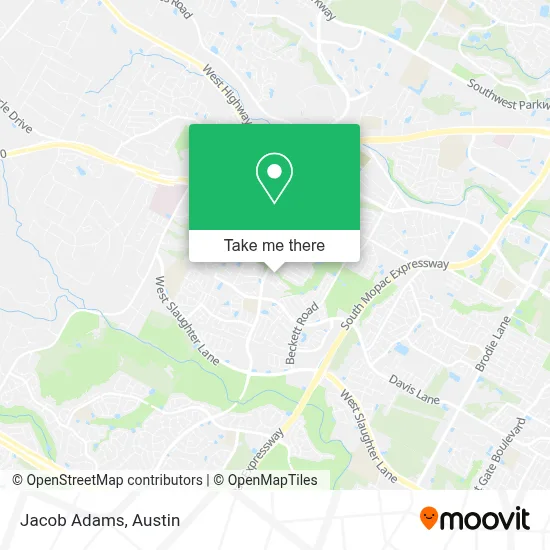 Jacob Adams map