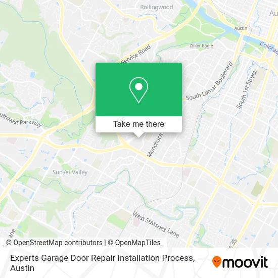 Experts Garage Door Repair Installation Process map