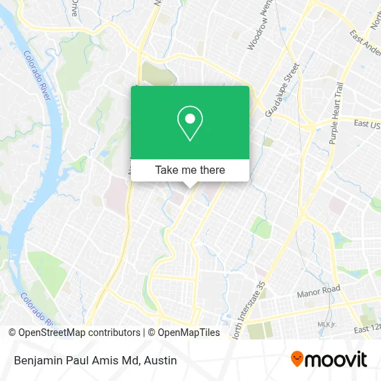 Benjamin Paul Amis Md map