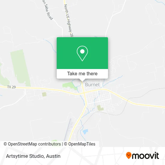 Artsytime Studio map