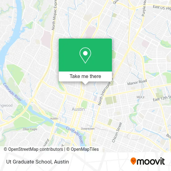 Ut Graduate School map