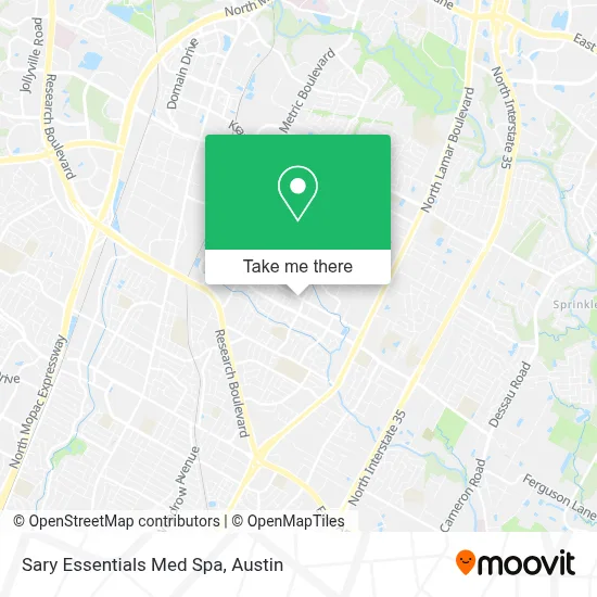 Sary Essentials Med Spa map