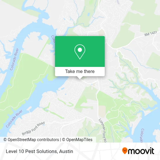 Level 10 Pest Solutions map