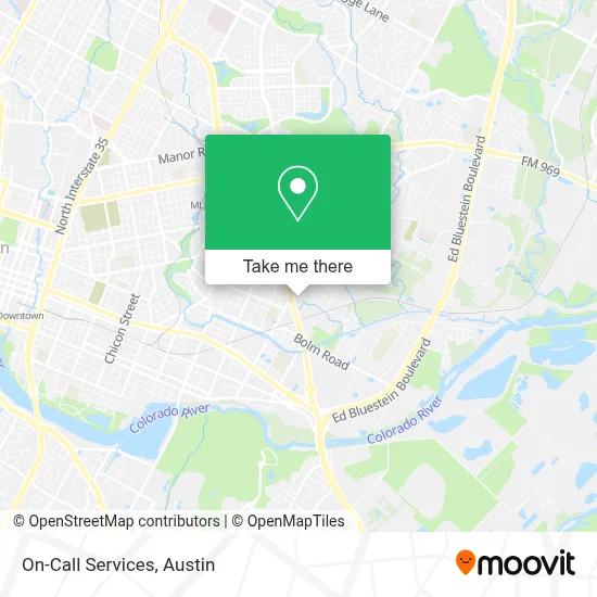 On-Call Services map
