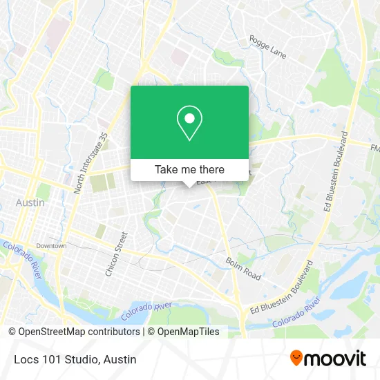 Locs 101 Studio map