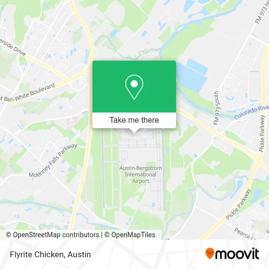 Flyrite Chicken map