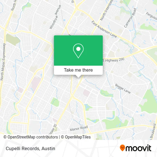 Cupelli Records map