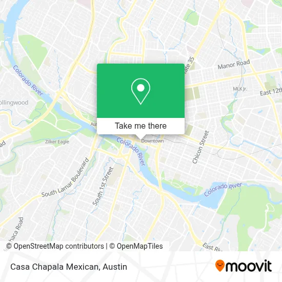 Casa Chapala Mexican map