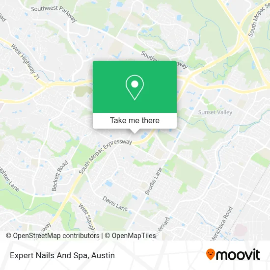 Expert Nails And Spa map