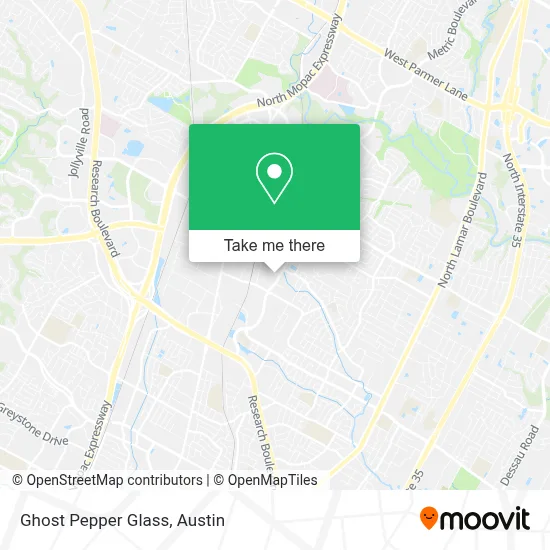 Ghost Pepper Glass map