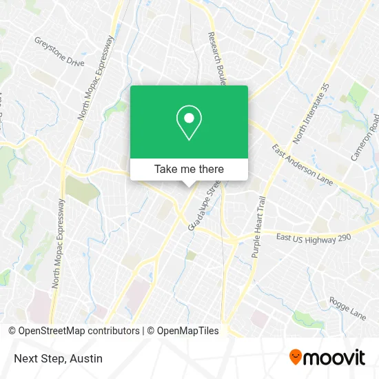 Next Step map