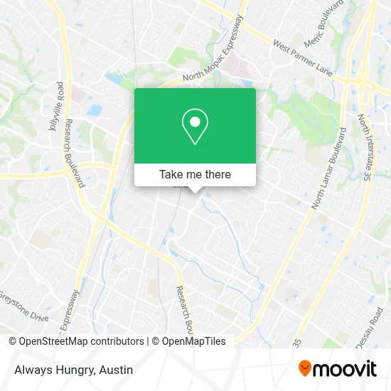 Always Hungry map