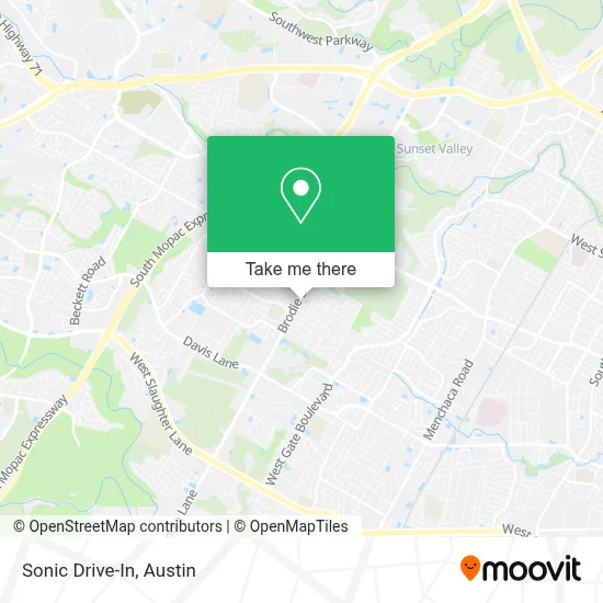 Sonic Drive-In map