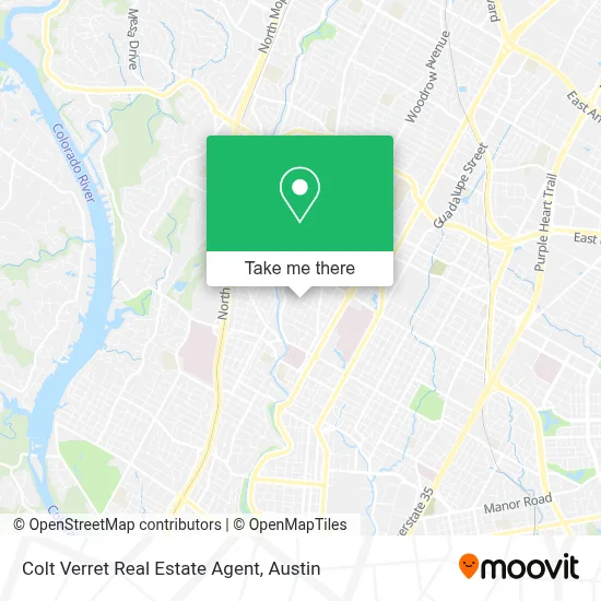 Colt Verret Real Estate Agent map