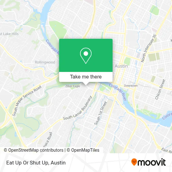 Eat Up Or Shut Up map