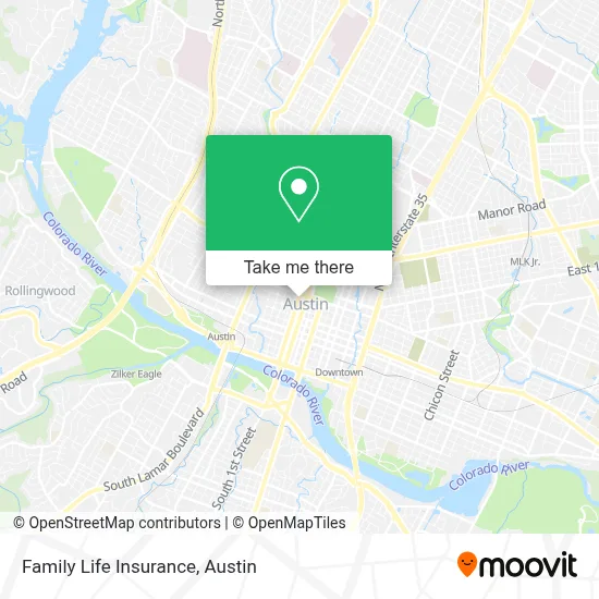 Family Life Insurance map