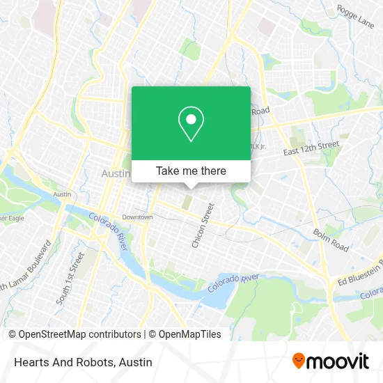 Hearts And Robots map
