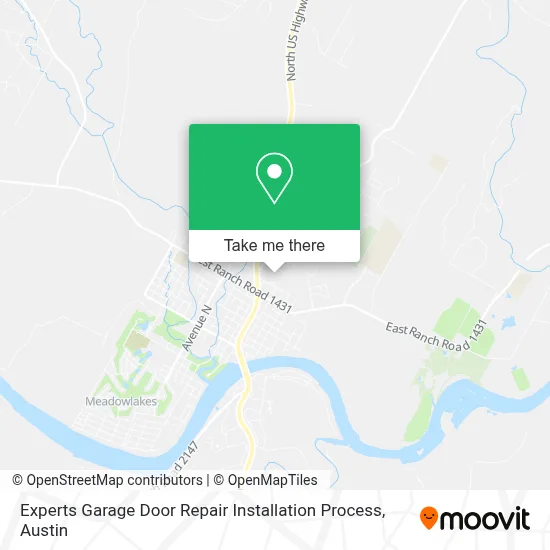 Experts Garage Door Repair Installation Process map
