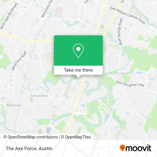 The Axe Force map