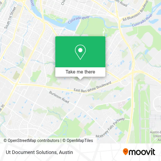 Ut Document Solutions map