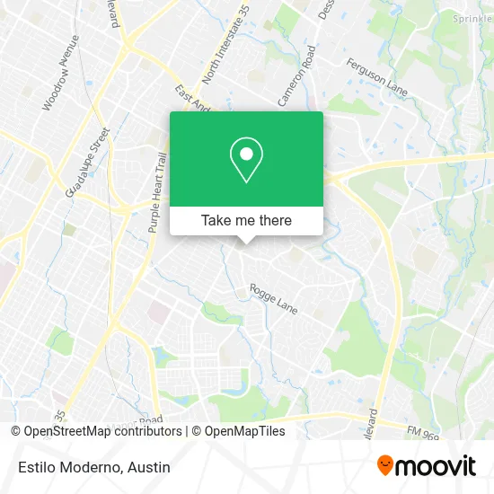 Estilo Moderno map