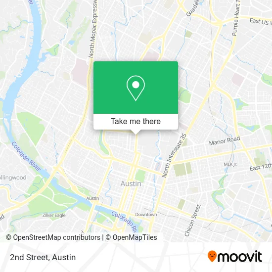2nd Street map