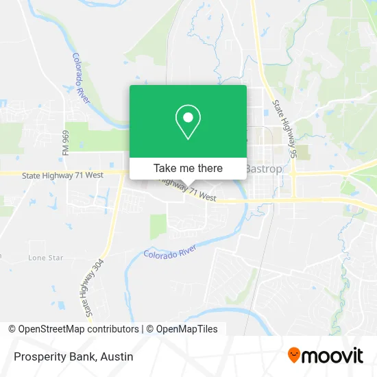 Prosperity Bank map