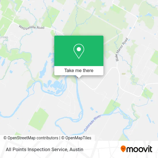 All Points Inspection Service map