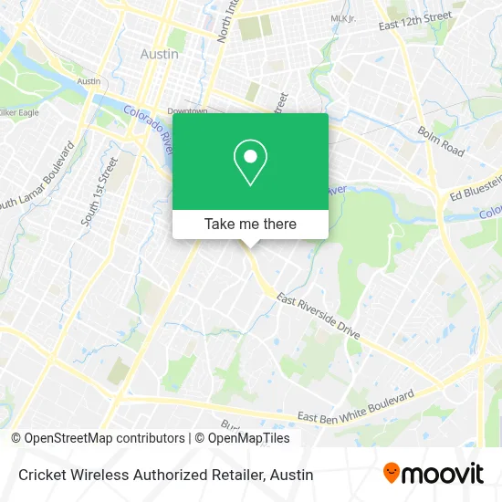 Cricket Wireless Authorized Retailer map
