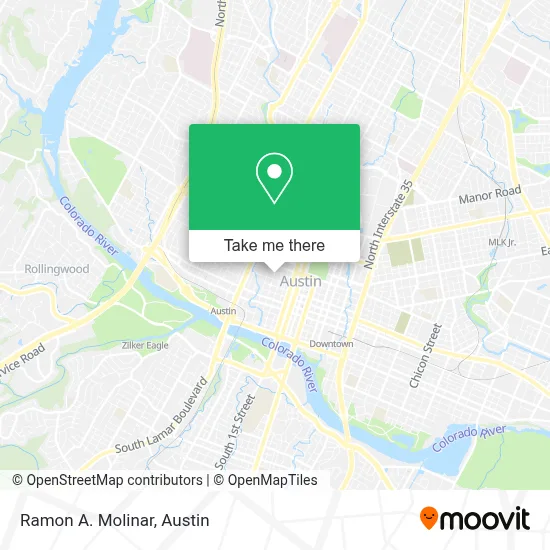 Ramon A. Molinar map