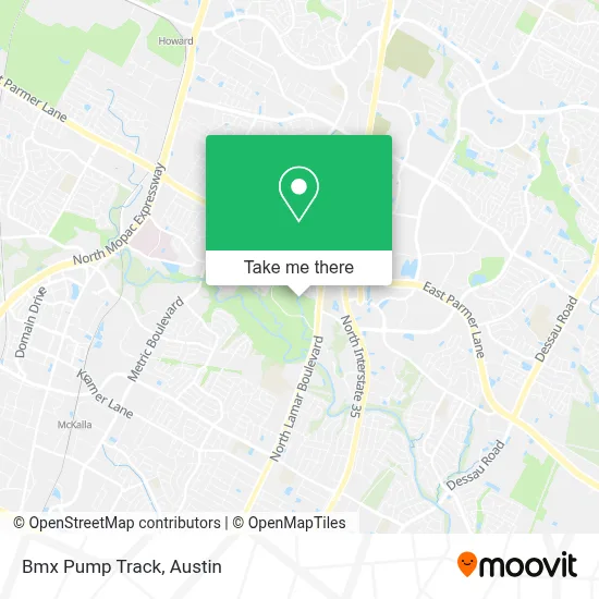 Bmx Pump Track map