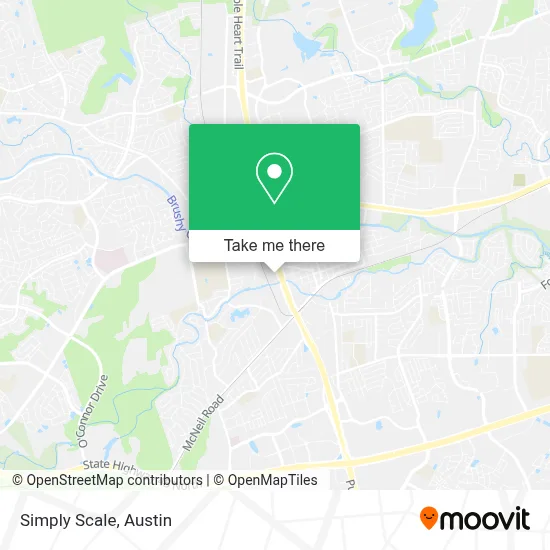 Simply Scale map