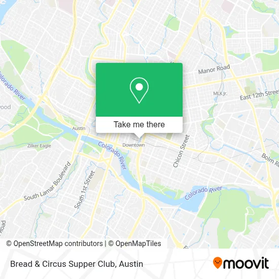 Bread & Circus Supper Club map