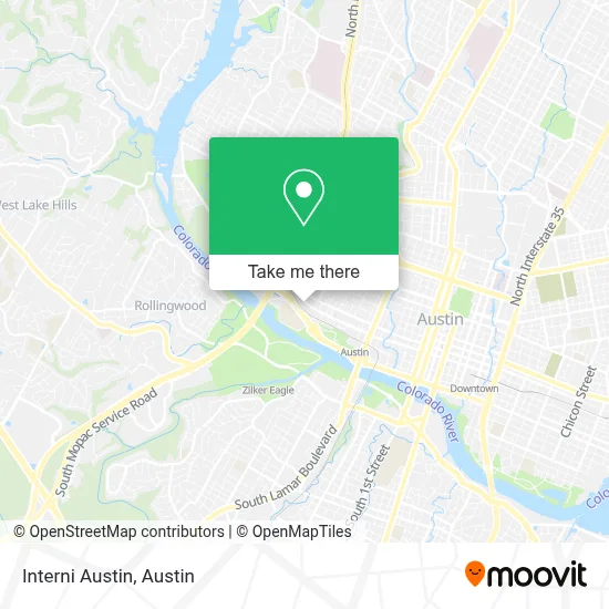 Interni Austin map