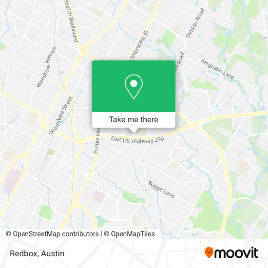 Redbox map