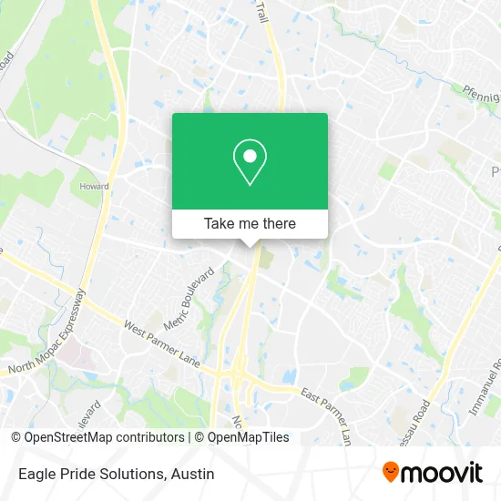 Eagle Pride Solutions map