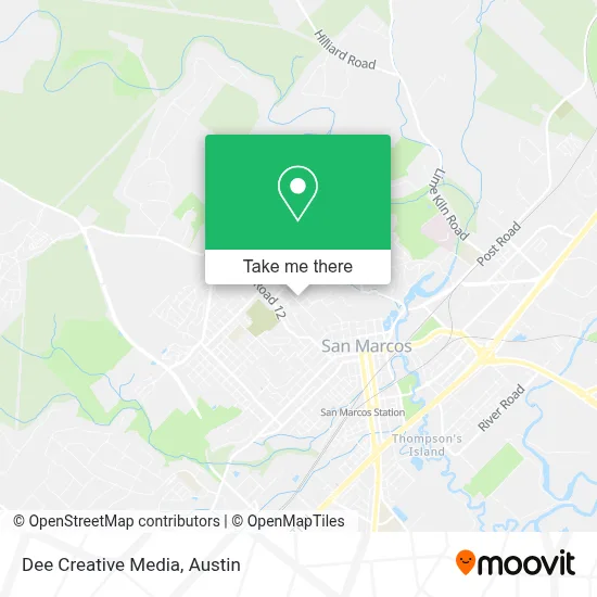 Dee Creative Media map