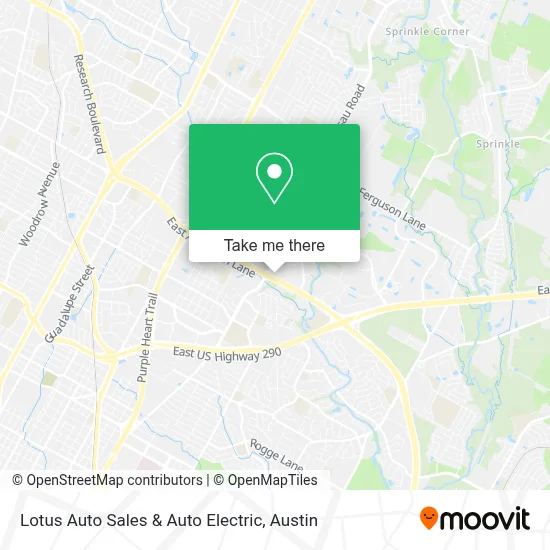 Lotus Auto Sales & Auto Electric map
