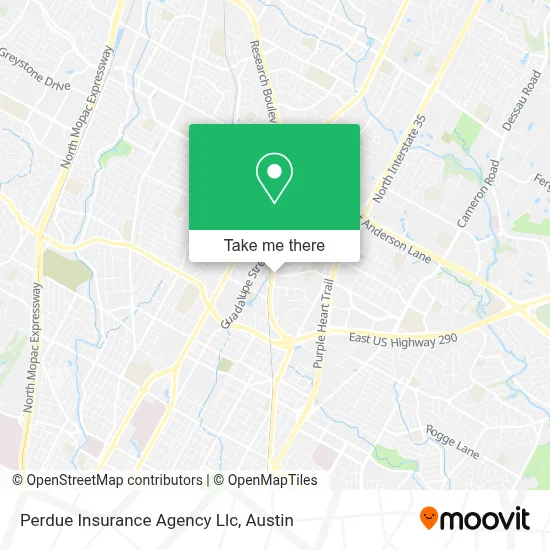 Perdue Insurance Agency Llc map