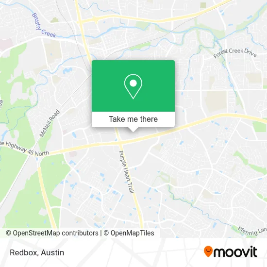 Redbox map