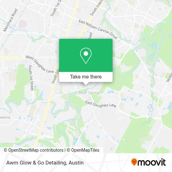 Awm Glow & Go Detailing map
