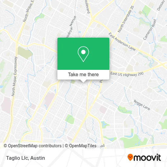 Taglio Llc map