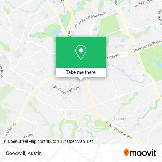 Goodwill map