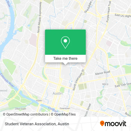 Student Veteran Association map