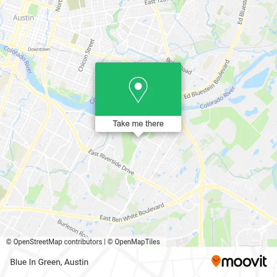 Blue In Green map