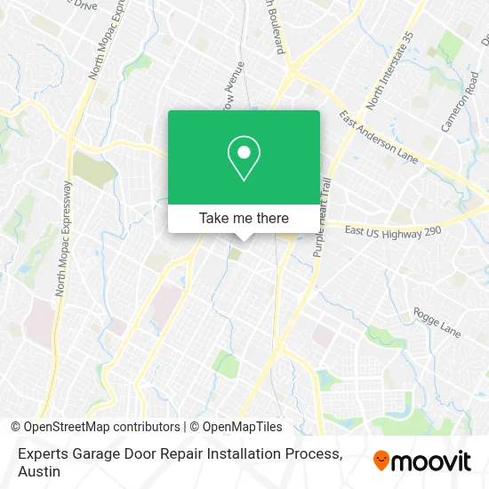 Experts Garage Door Repair Installation Process map