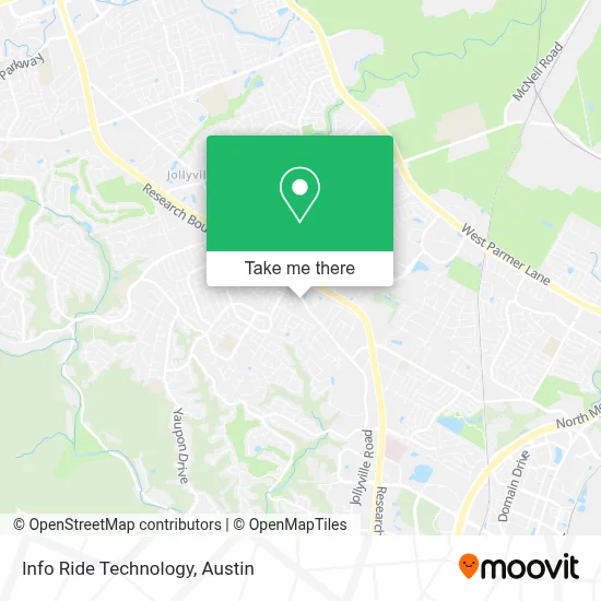 Info Ride Technology map