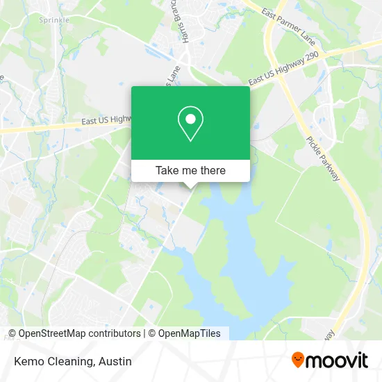Kemo Cleaning map