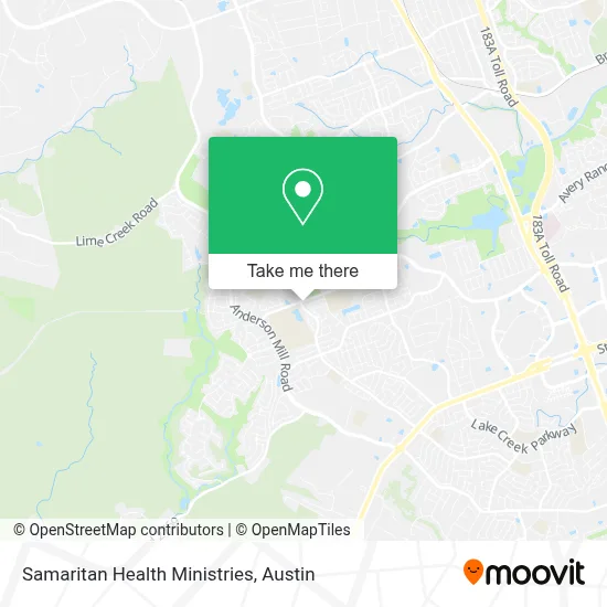 Samaritan Health Ministries map