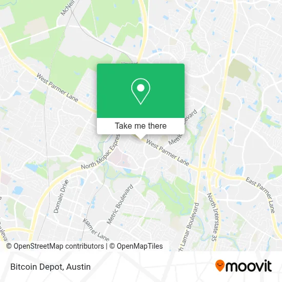 Bitcoin Depot map